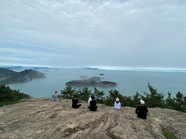 고흥 능가사 템플스테이(바다명상). [전남도 제공]