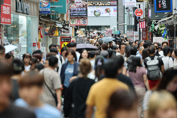 명동거리. [연합뉴스]