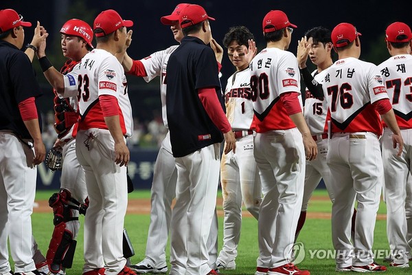 기아 타이거즈 선수들. [연합뉴스]